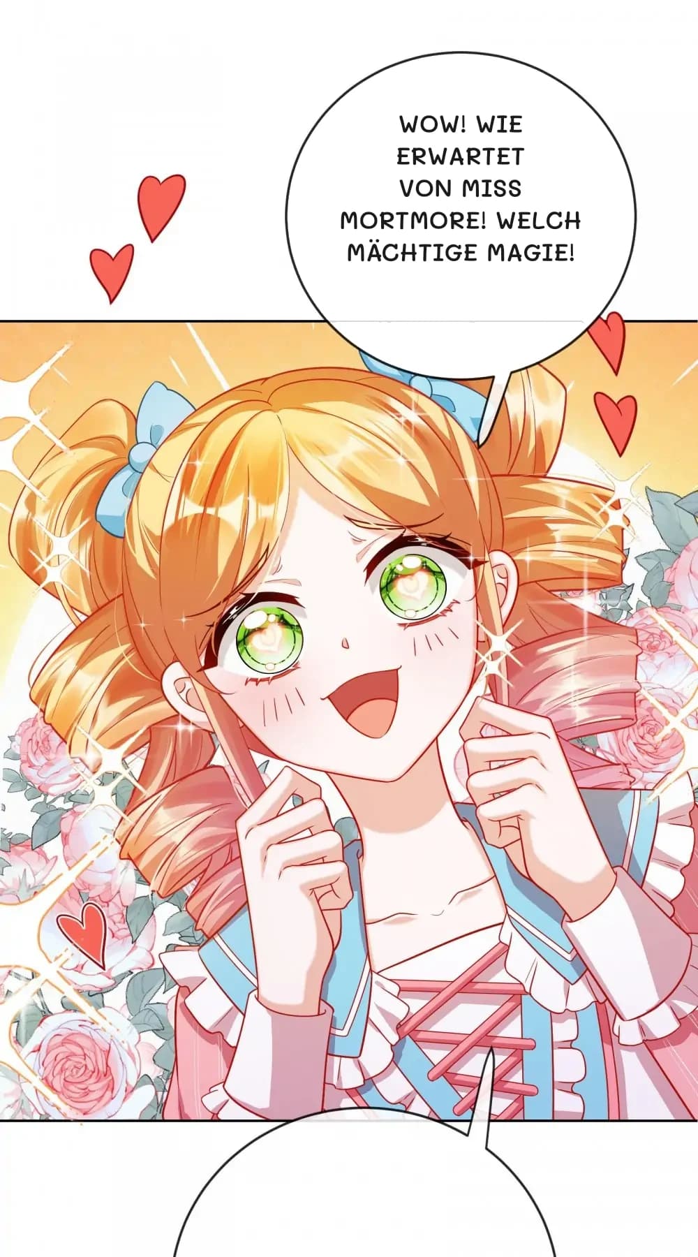 Wow! Wie erwartet von Miss Mortmore! Welch mächtige Magie!