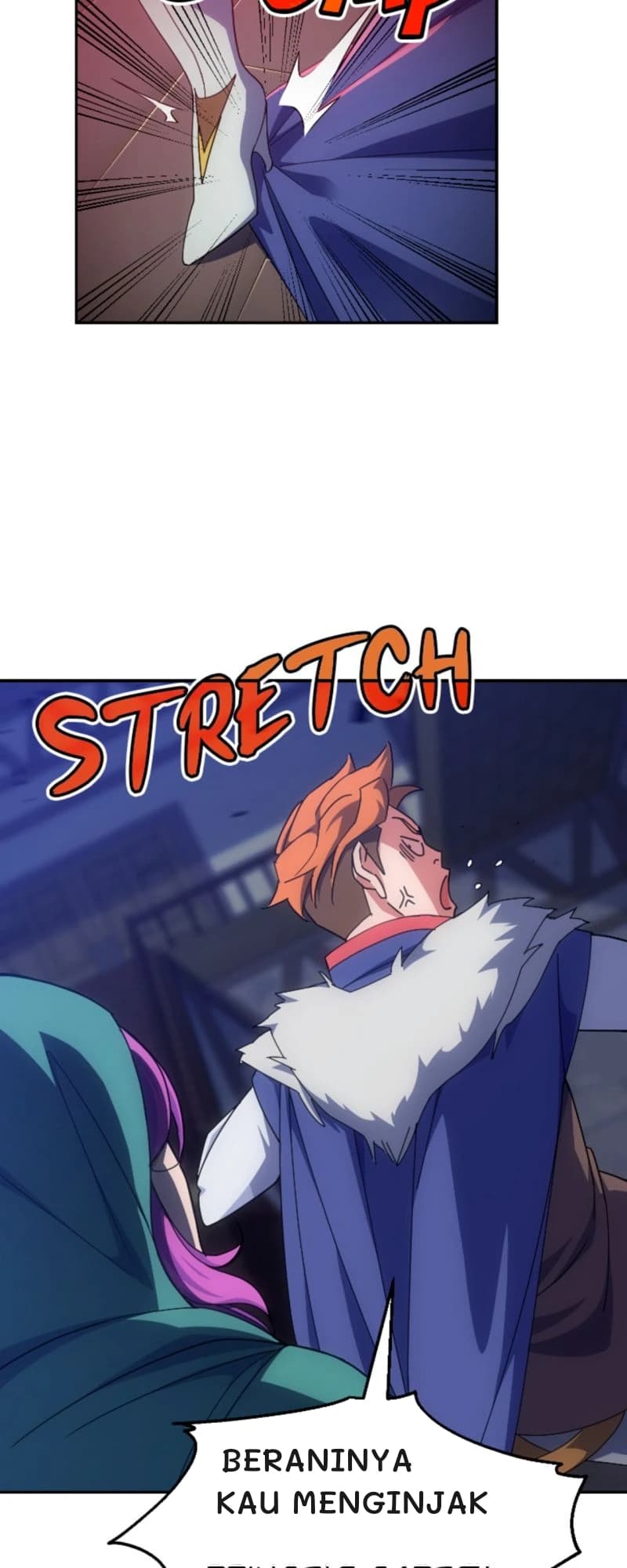 Beraninya kau menginjak