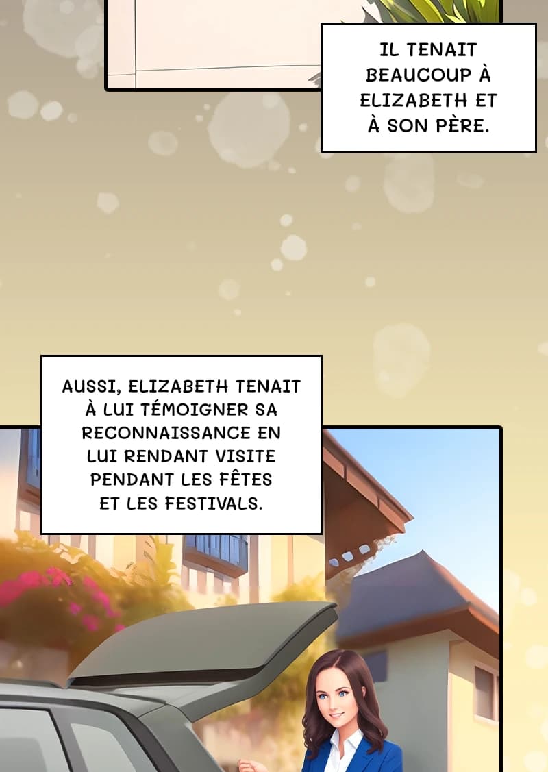 Il tenait beaucoup à Elizabeth et à son père.
Aussi, Elizabeth tenait à lui témoigner sa reconnaissance en lui rendant visite pendant les fêtes et les festivals.