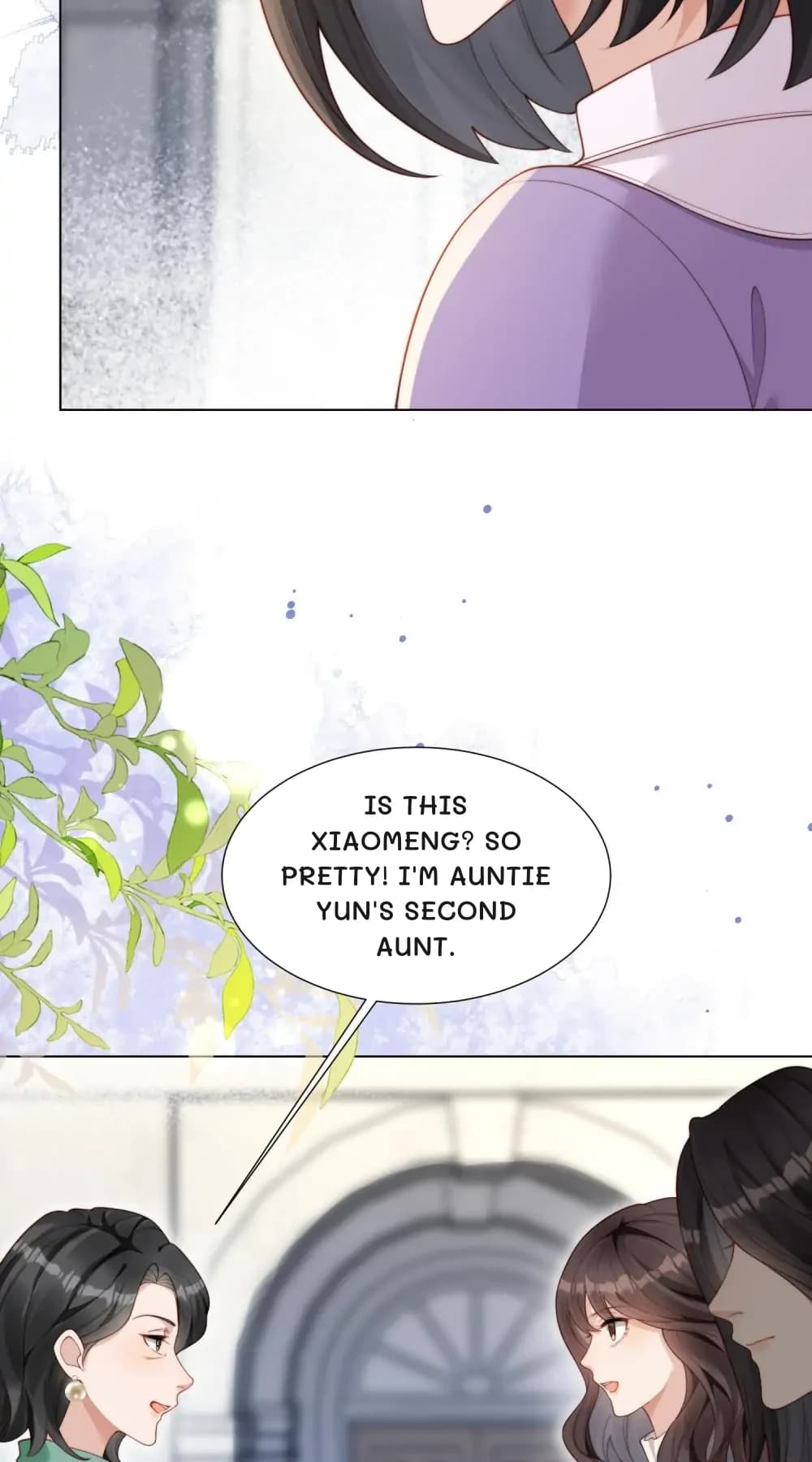Is this Xiaomeng? So pretty! I'm Auntie Yun's second aunt.