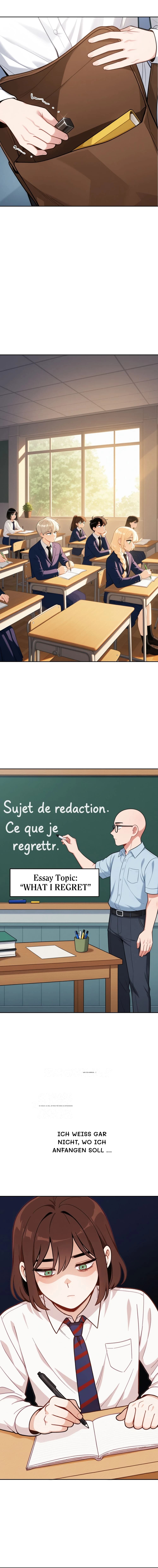 Was ich bereue …?
So vieles. Zu viel, um mich für eines zu entscheiden.
Ich weiß gar nicht, wo ich anfangen soll …