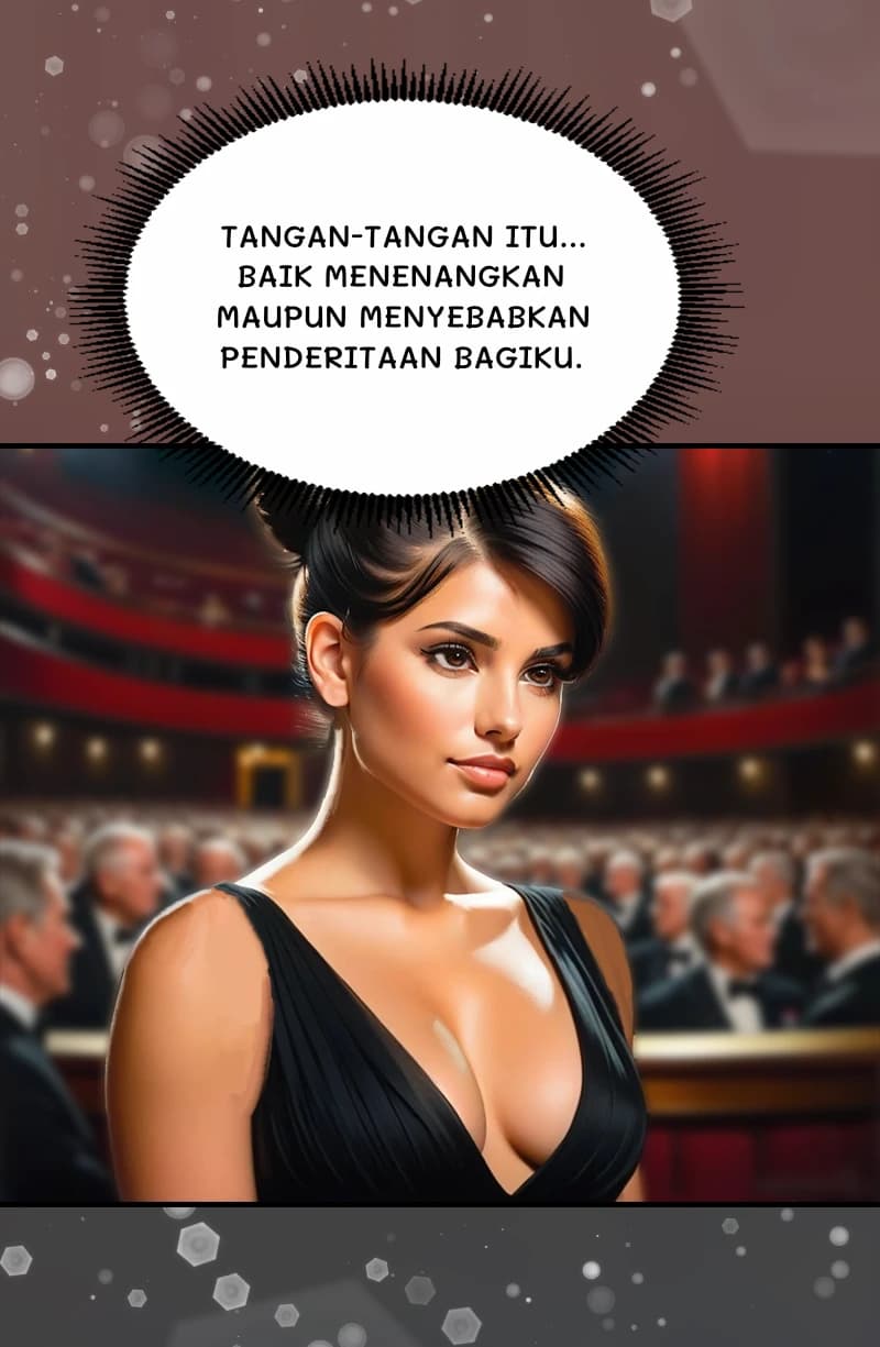 Tangan-tangan itu... Baik menenangkan maupun menyebabkan penderitaan bagiku.