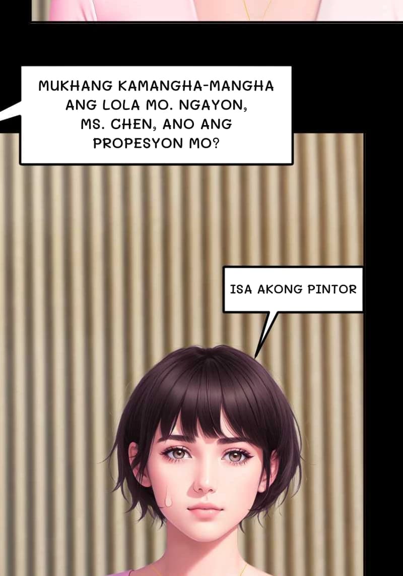MUKHANG KAMANGHA-MANGHA ANG LOLA MO. NGAYON, MS. CHEN, ANO ANG PROPESYON MO?
ISA AKONG PINTOR