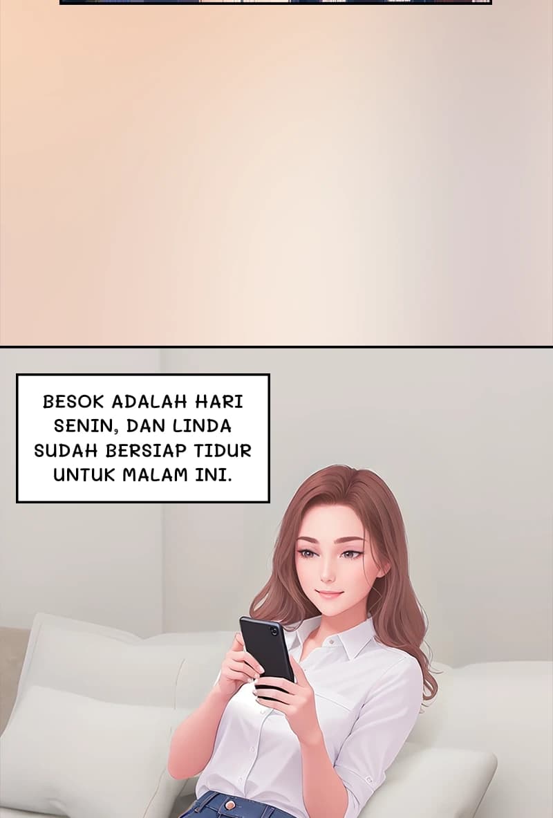 Besok adalah hari Senin, dan Linda sudah bersiap tidur untuk malam ini.