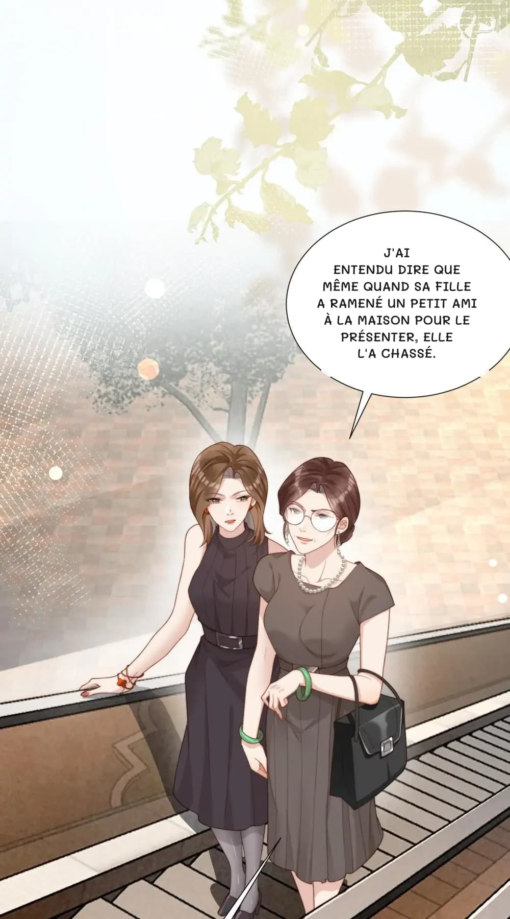 J'ai entendu dire que même quand sa fille a ramené un petit ami à la maison pour le présenter, elle l'a chassé.