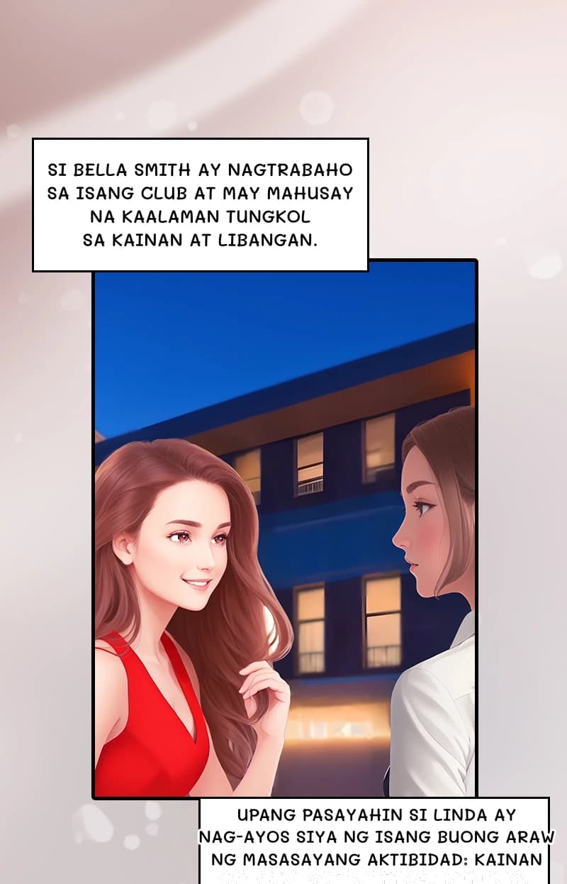 Si Bella smith ay nagtrabaho sa isang club at may mahusay na kaalaman tungkol sa kainan at libangan.
Upang pasayahin si linda ay nag-ayos siya ng isang buong araw ng masasayang aktibidad: kainan