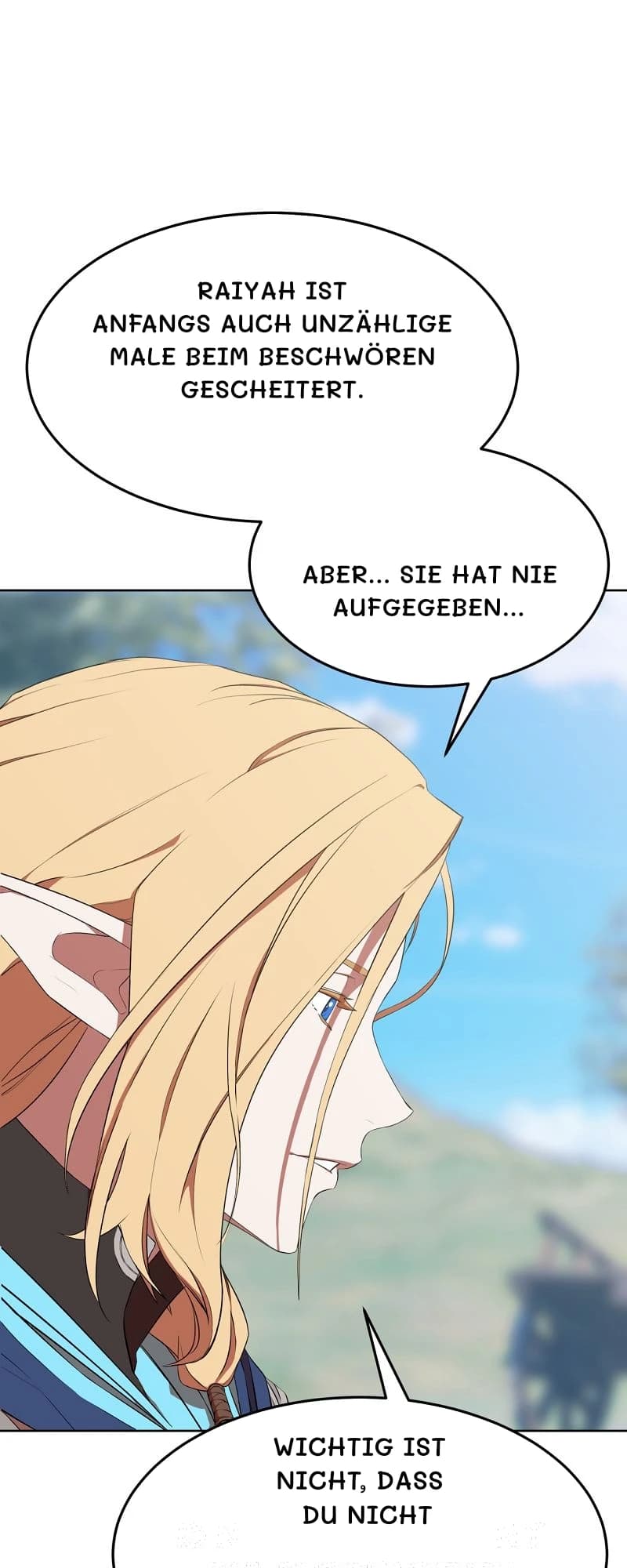 Raiyah ist anfangs auch unzählige Male beim Beschwören gescheitert.
Aber... Sie hat nie aufgegeben...
Wichtig ist nicht, dass du nicht