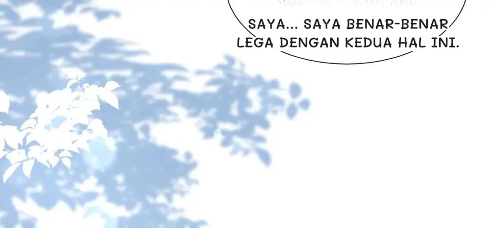 Saya... saya benar-benar lega dengan kedua hal ini.