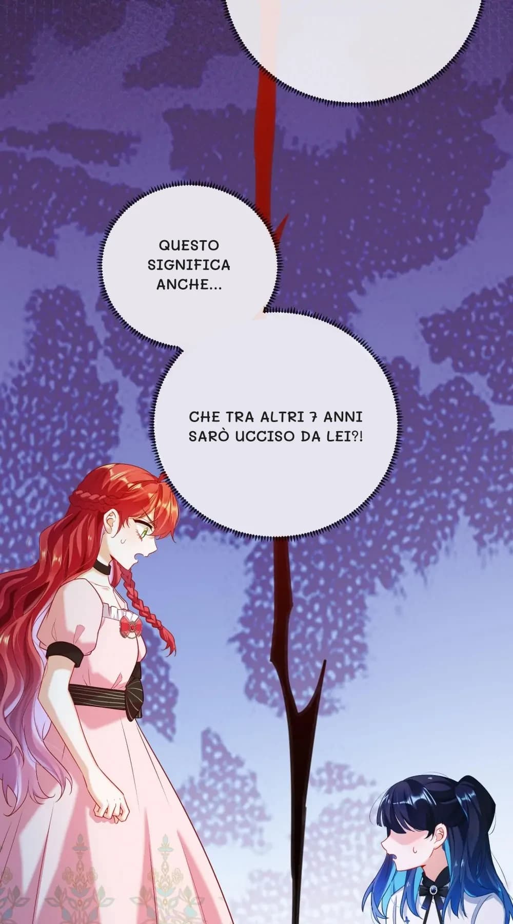Questo significa anche...
Che tra altri 7 anni sarò ucciso da lei?!