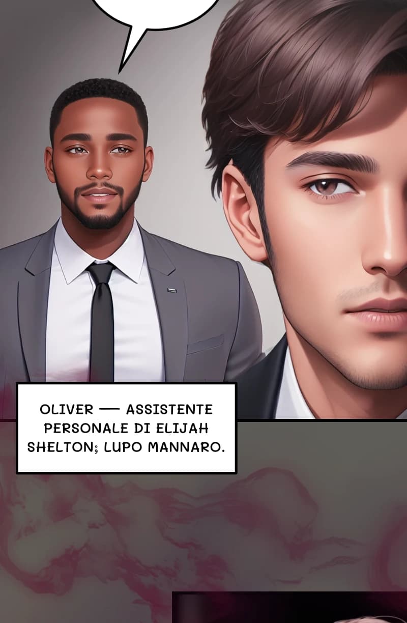 OLIVER — ASSISTENTE PERSONALE DI ELIJAH SHELTON; LUPO MANNARO.
