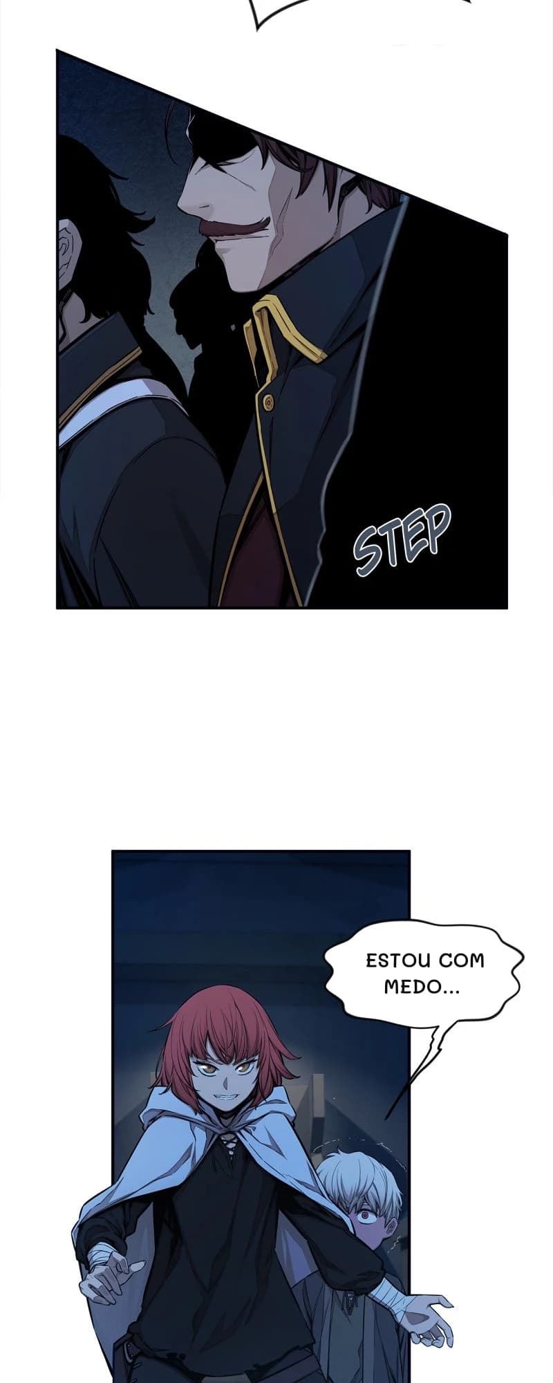 Estou com medo...