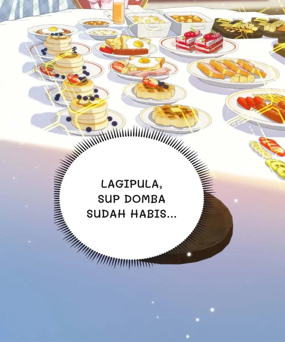 Lagipula, sup domba sudah habis...