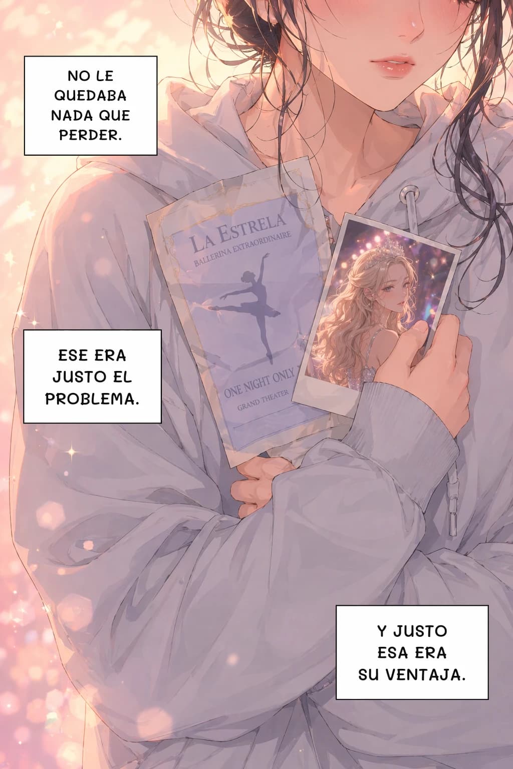 NO LE QUEDABA NADA QUE PERDER.
ESE ERA JUSTO EL PROBLEMA.
Y JUSTO ESA ERA SU VENTAJA.