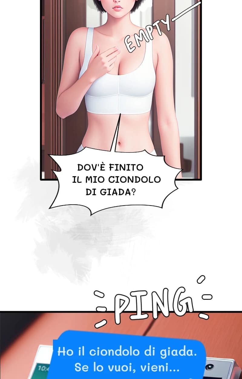 DOV'È FINITO IL MIO CIONDOLO DI GIADA?
Ho il ciondolo di giada. Se lo vuoi, vieni...