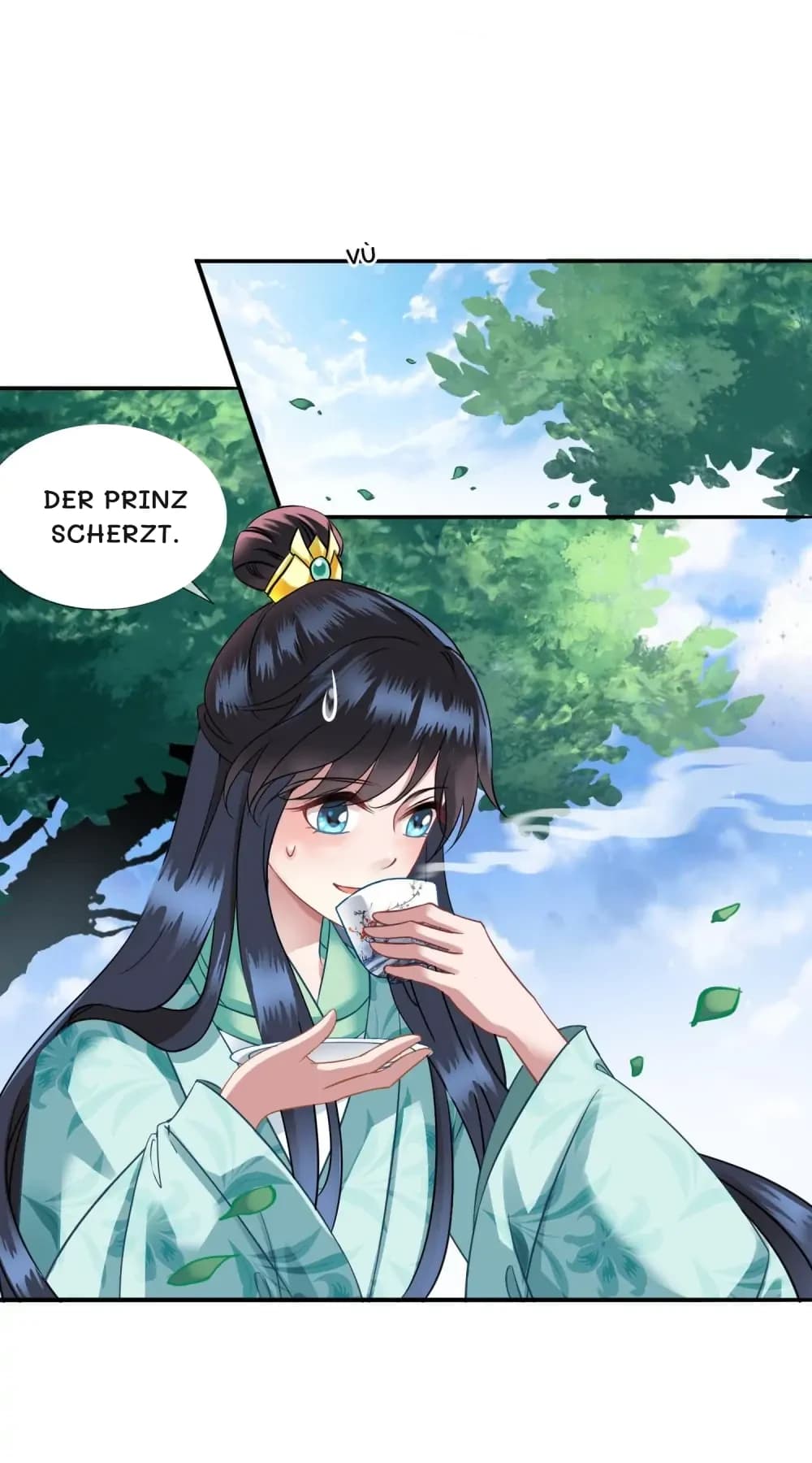 Der Prinz scherzt.