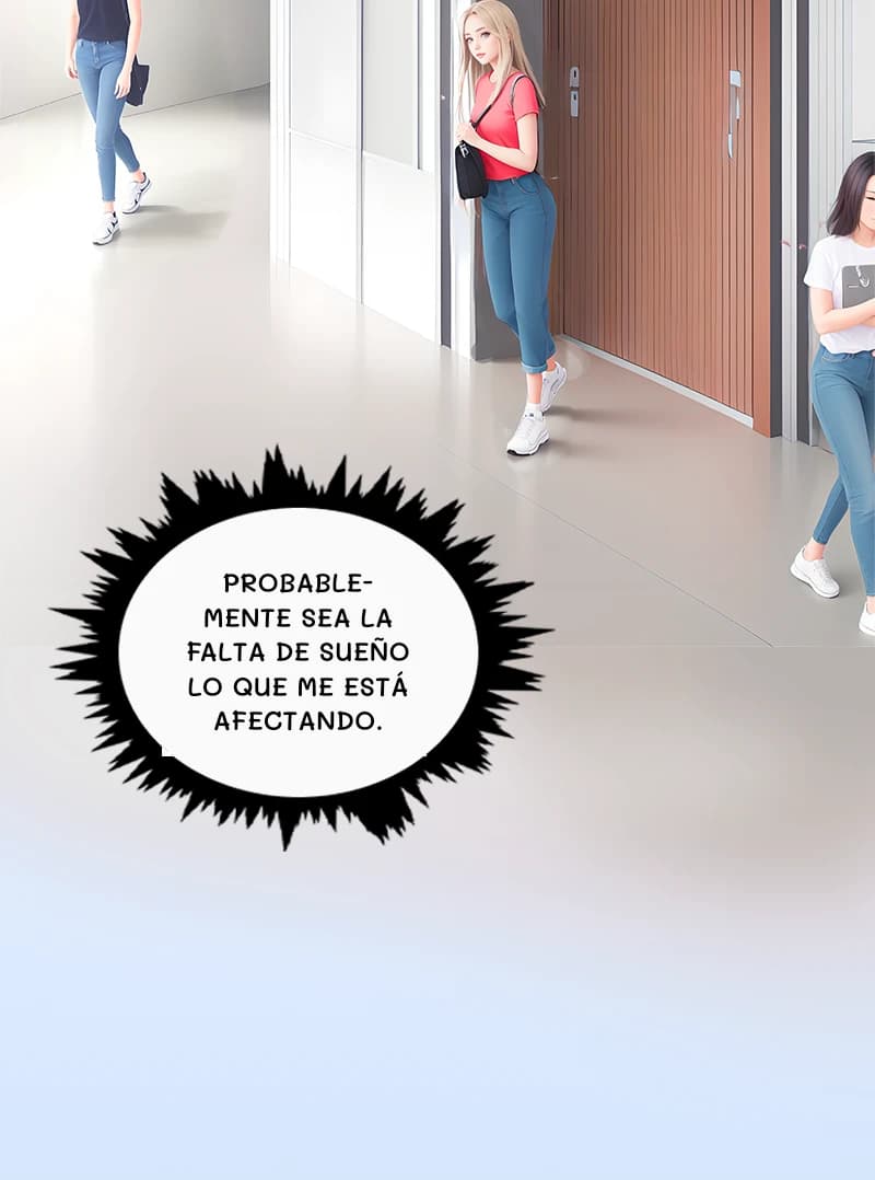 Probablemente sea la falta de sueño lo que me está afectando.