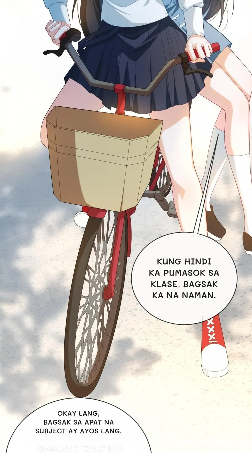 Kung hindi ka pumasok sa klase, bagsak ka na naman.
Okay lang, bagsak sa apat na subject ay ayos lang.
