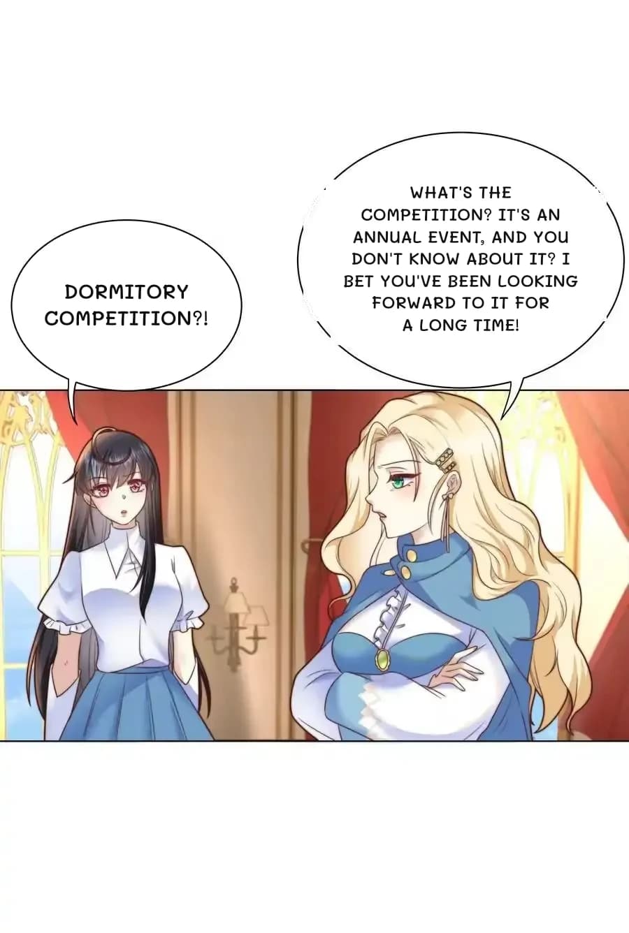 Dormitory competition?!
What's the competition? It's an annual event, and you don't know about it? I bet you've been looking forward to it for a long time!