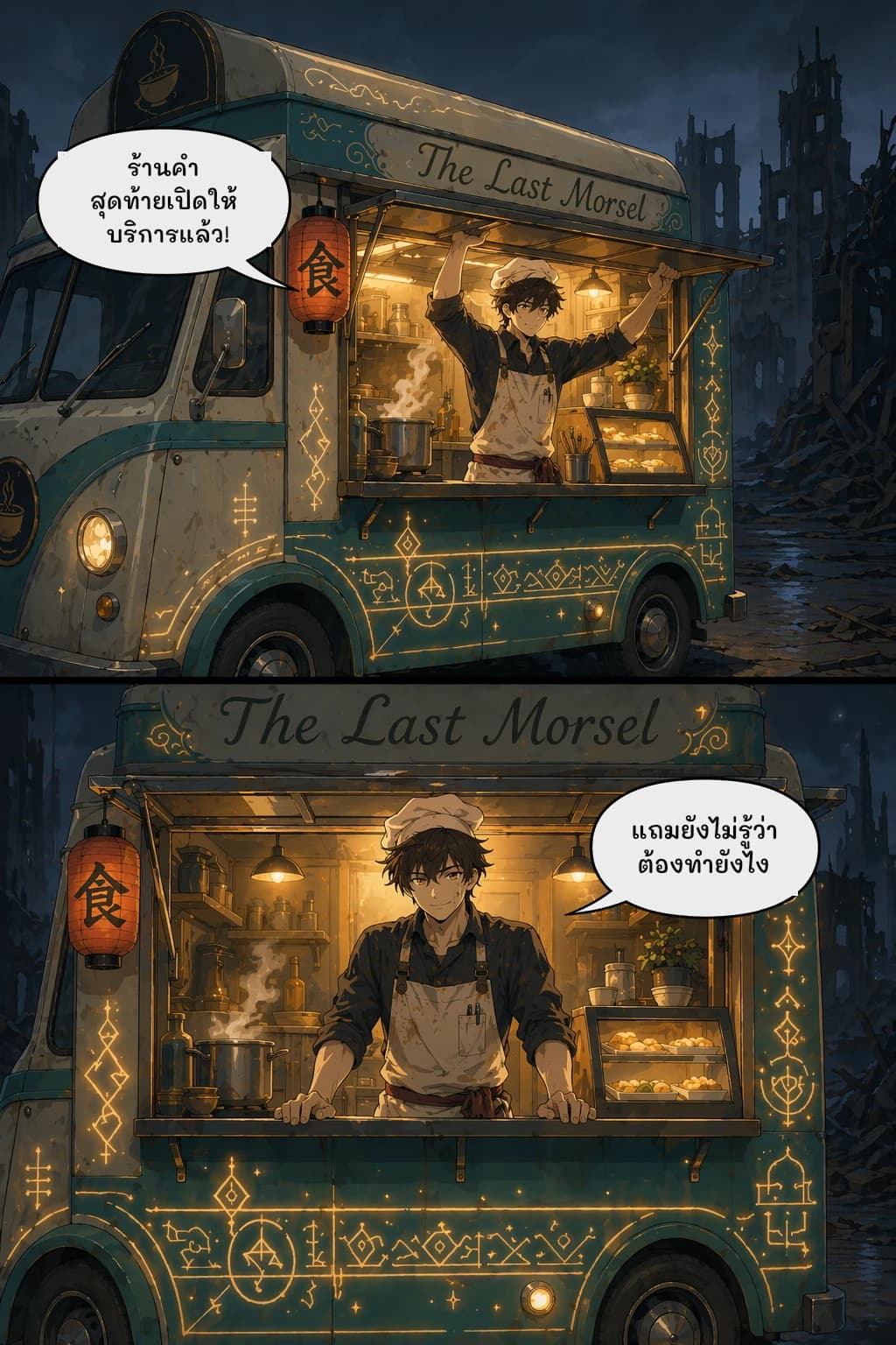 ร้านคำสุดท้ายเปิดให้บริการแล้ว!
แถมยังไม่รู้ว่าต้องทำยังไง