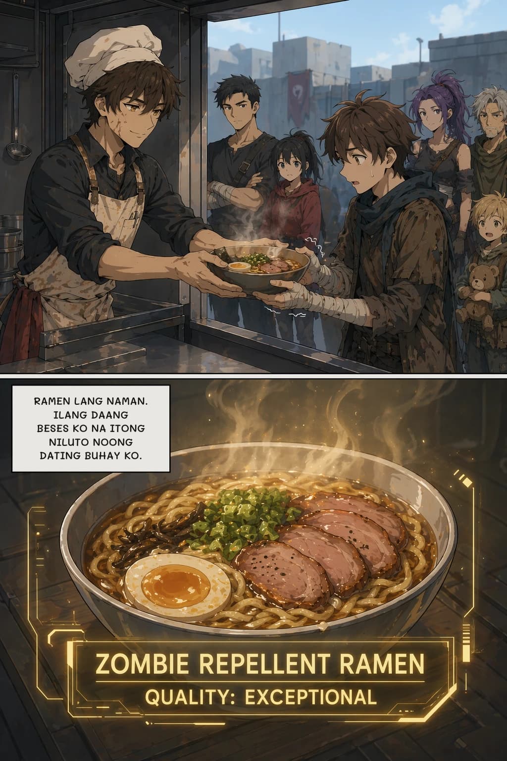 RAMEN LANG NAMAN. ILANG DAANG BESES KO NA ITONG NILUTO NOONG DATING BUHAY KO.