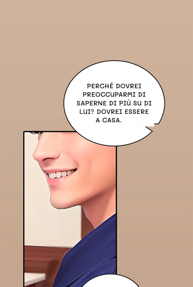 Perché dovrei preoccuparmi di saperne di più su di lui? Dovrei essere a casa.