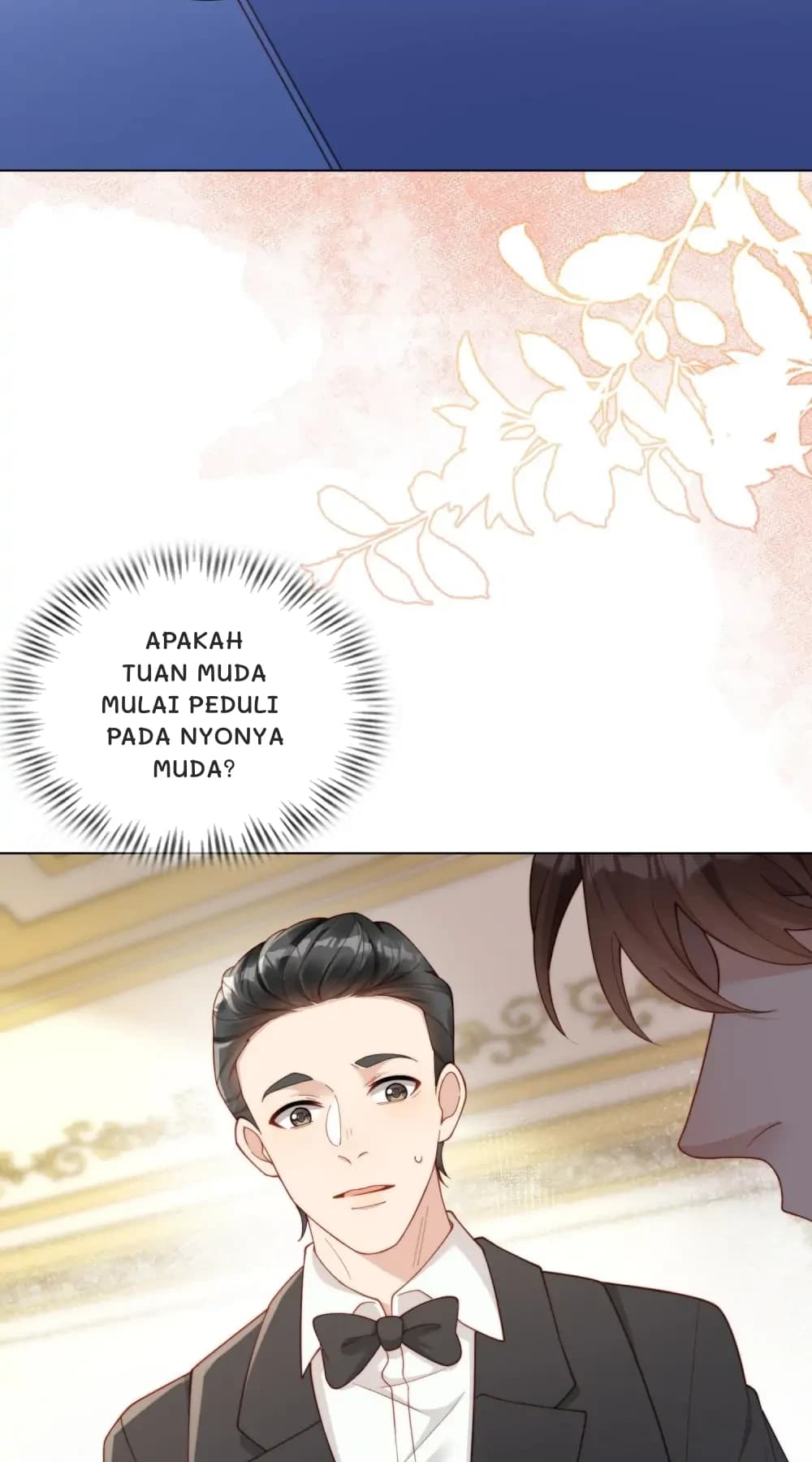 Apakah tuan muda mulai peduli pada nyonya muda?