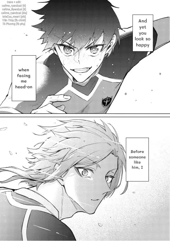 And yet you look so happy
when facing me head-on
Before someone like him, I