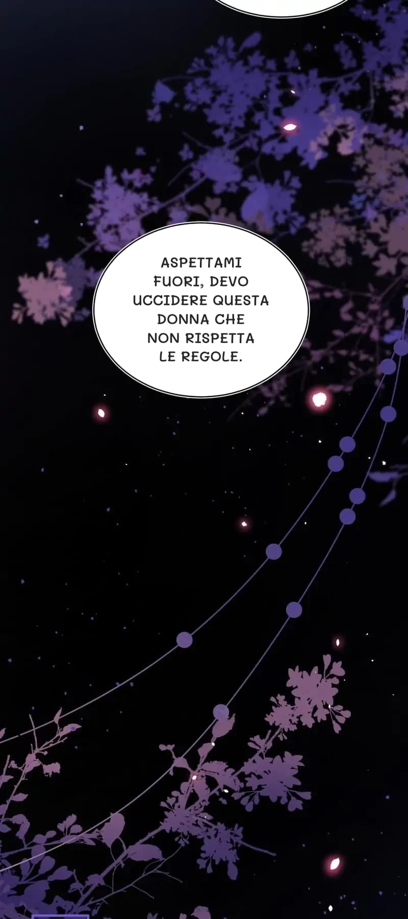 Aspettami fuori, devo uccidere questa donna che non rispetta le regole.