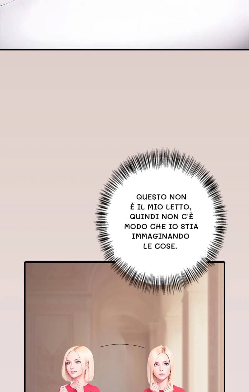 Questo non è il mio letto, quindi non c'è modo che io stia immaginando le cose.