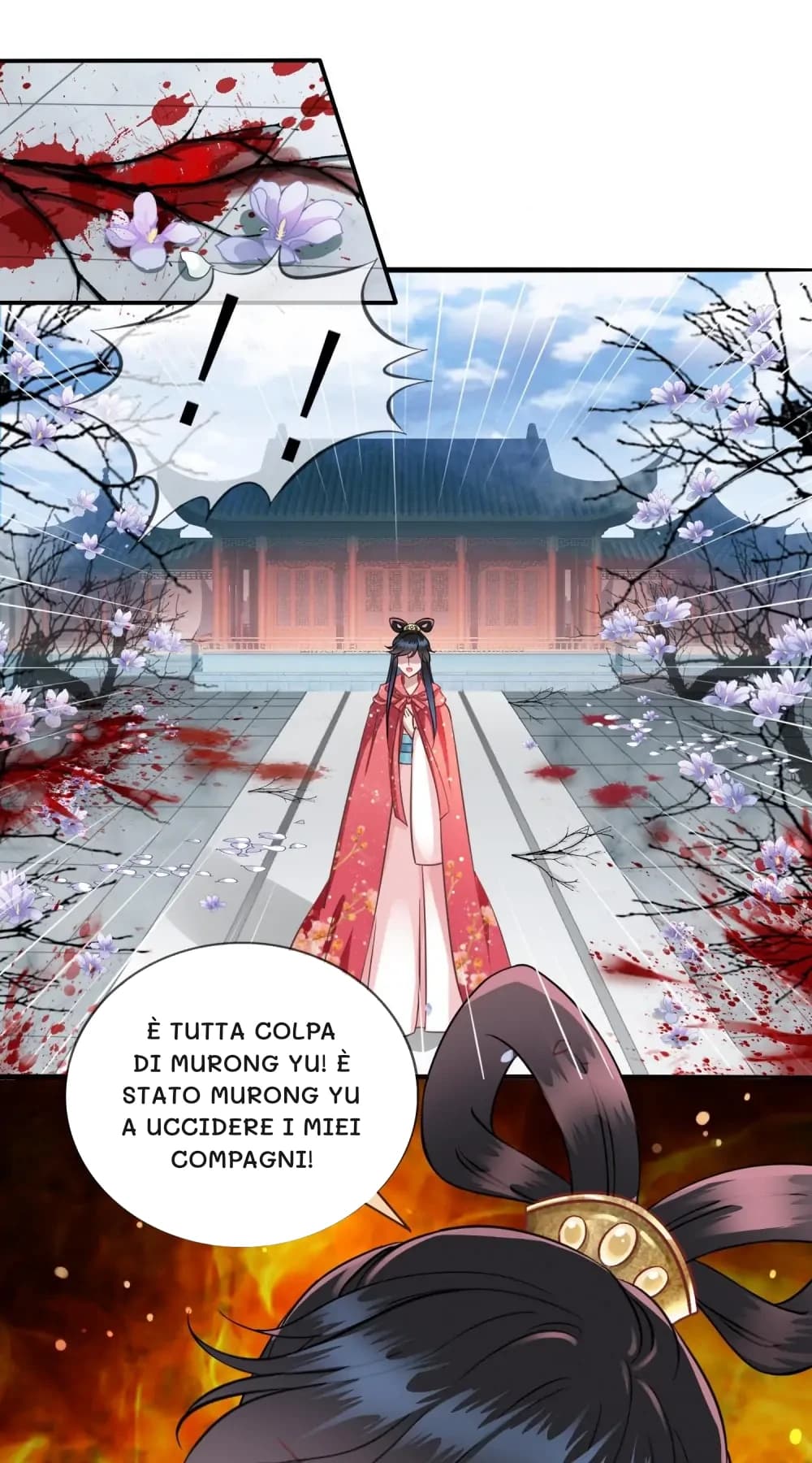È tutta colpa di Murong Yu! È stato Murong Yu a uccidere i miei compagni!
