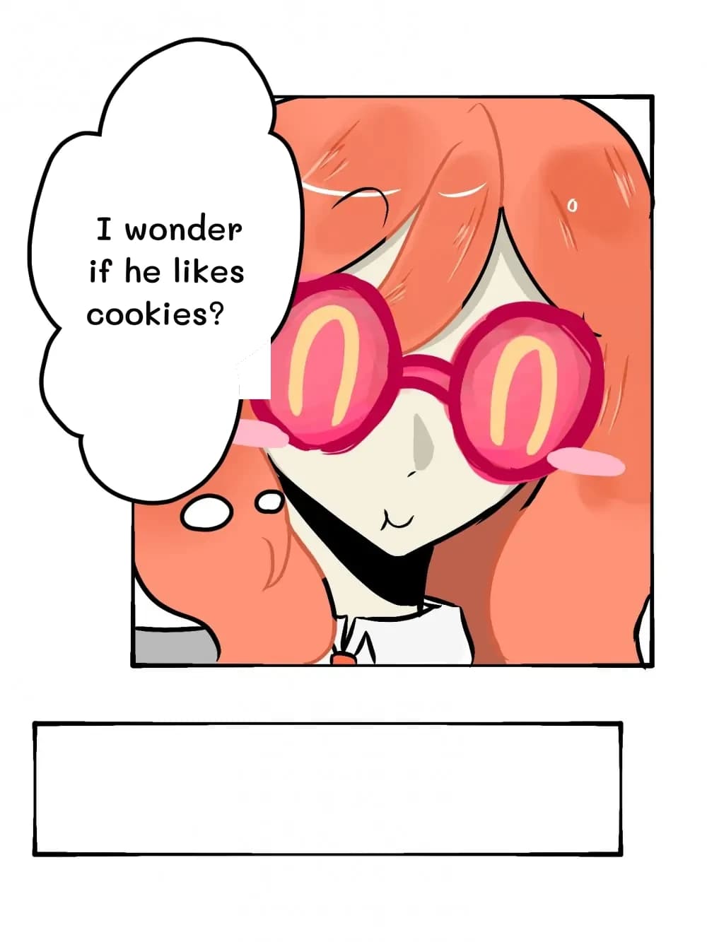 I wonder if he likes cookies?