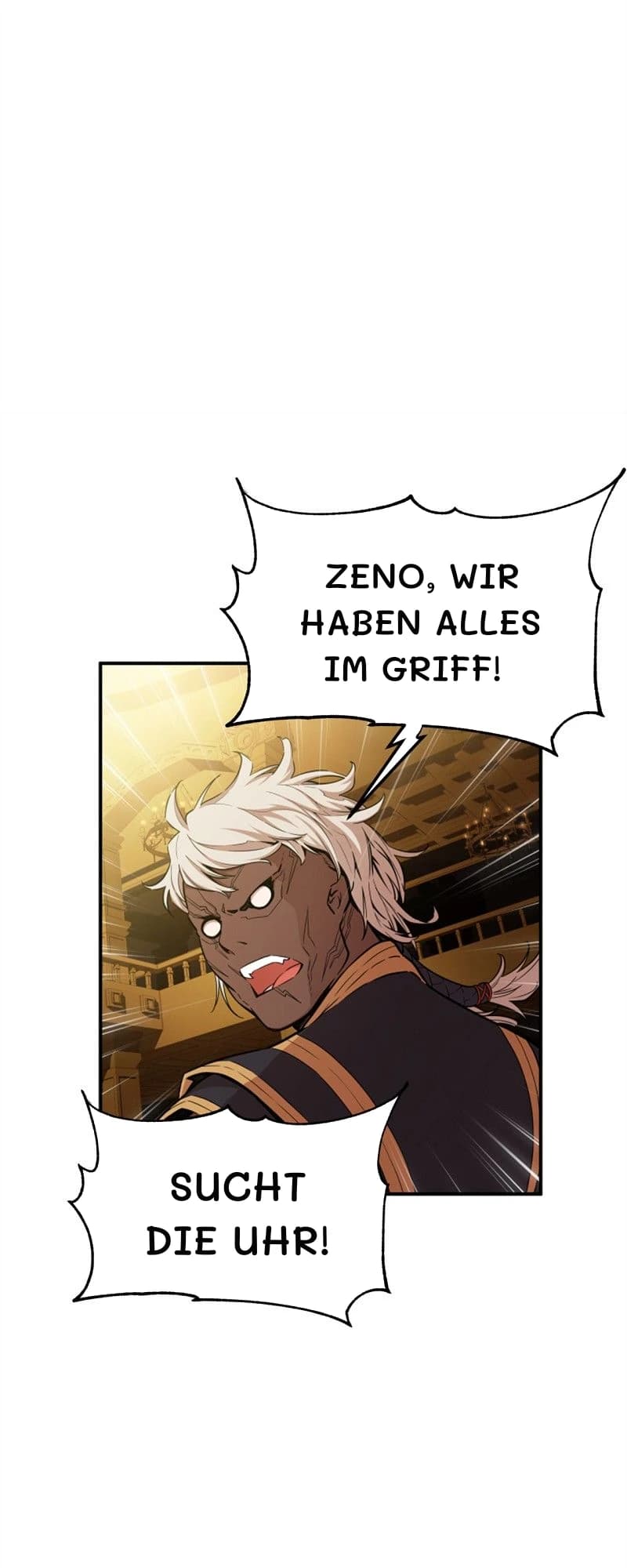 Zeno, wir haben alles im Griff!
Sucht die Uhr!