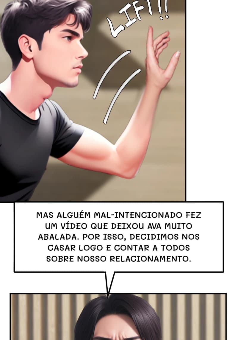 MAS ALGUÉM MAL-INTENCIONADO FEZ UM VÍDEO QUE DEIXOU AVA MUITO ABALADA. POR ISSO, DECIDIMOS NOS CASAR LOGO E CONTAR A TODOS SOBRE NOSSO RELACIONAMENTO.