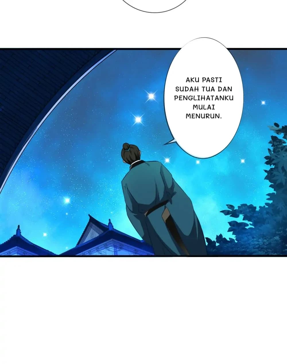 Aku pasti sudah tua dan penglihatanku mulai menurun.