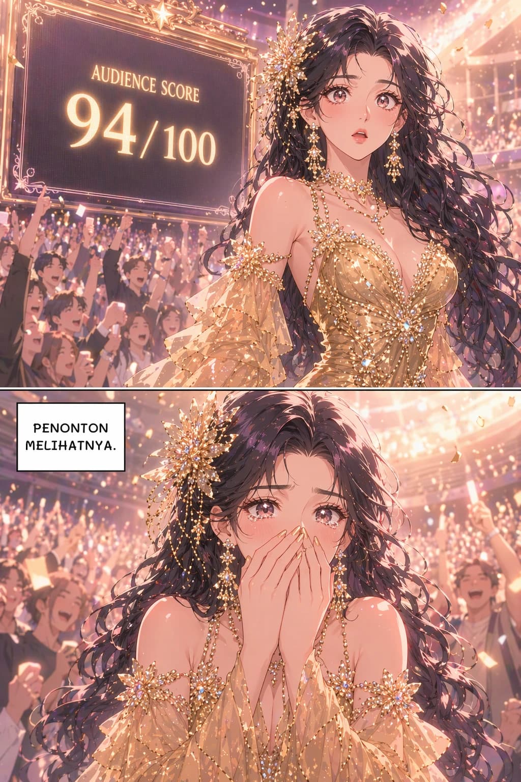 PENONTON MELIHATNYA.