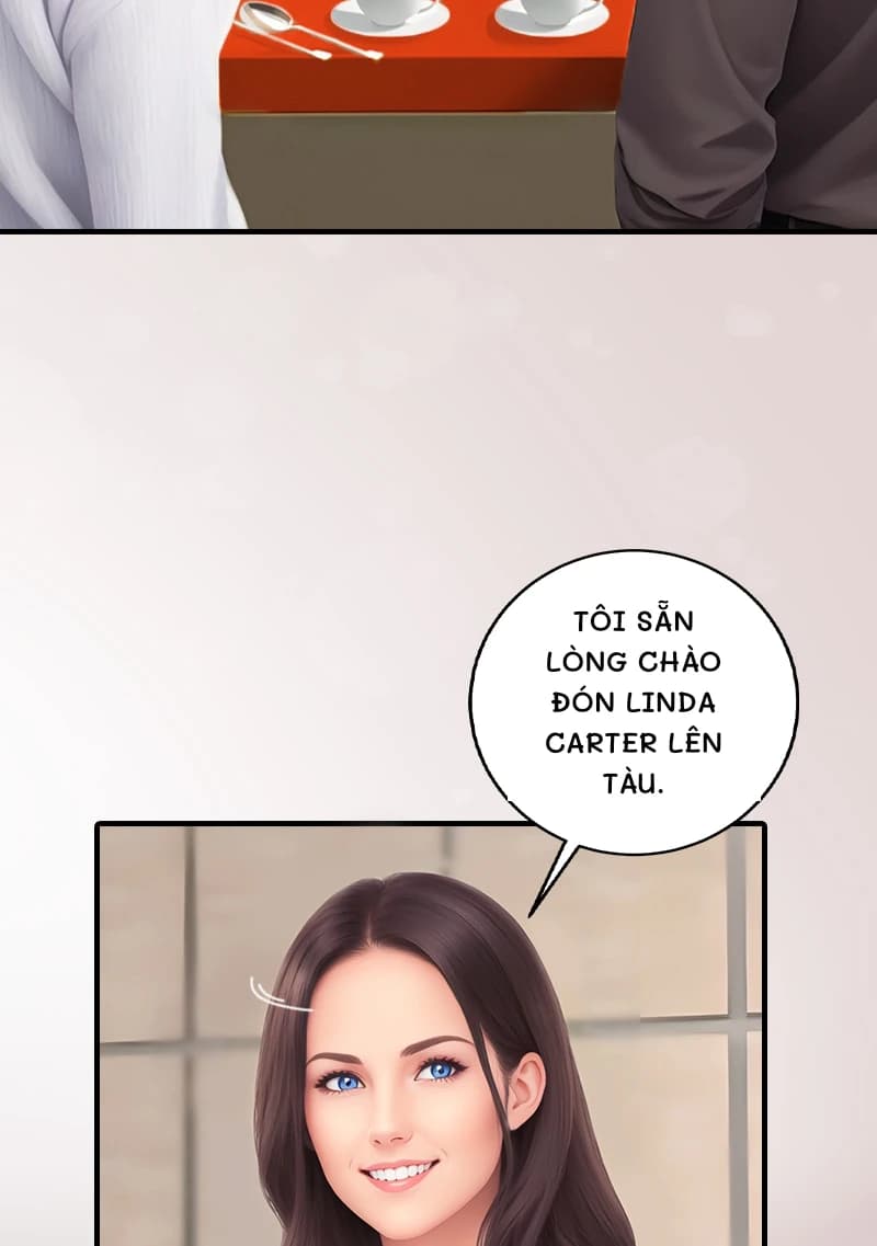 Tôi sẵn lòng chào đón Linda Carter lên tàu.