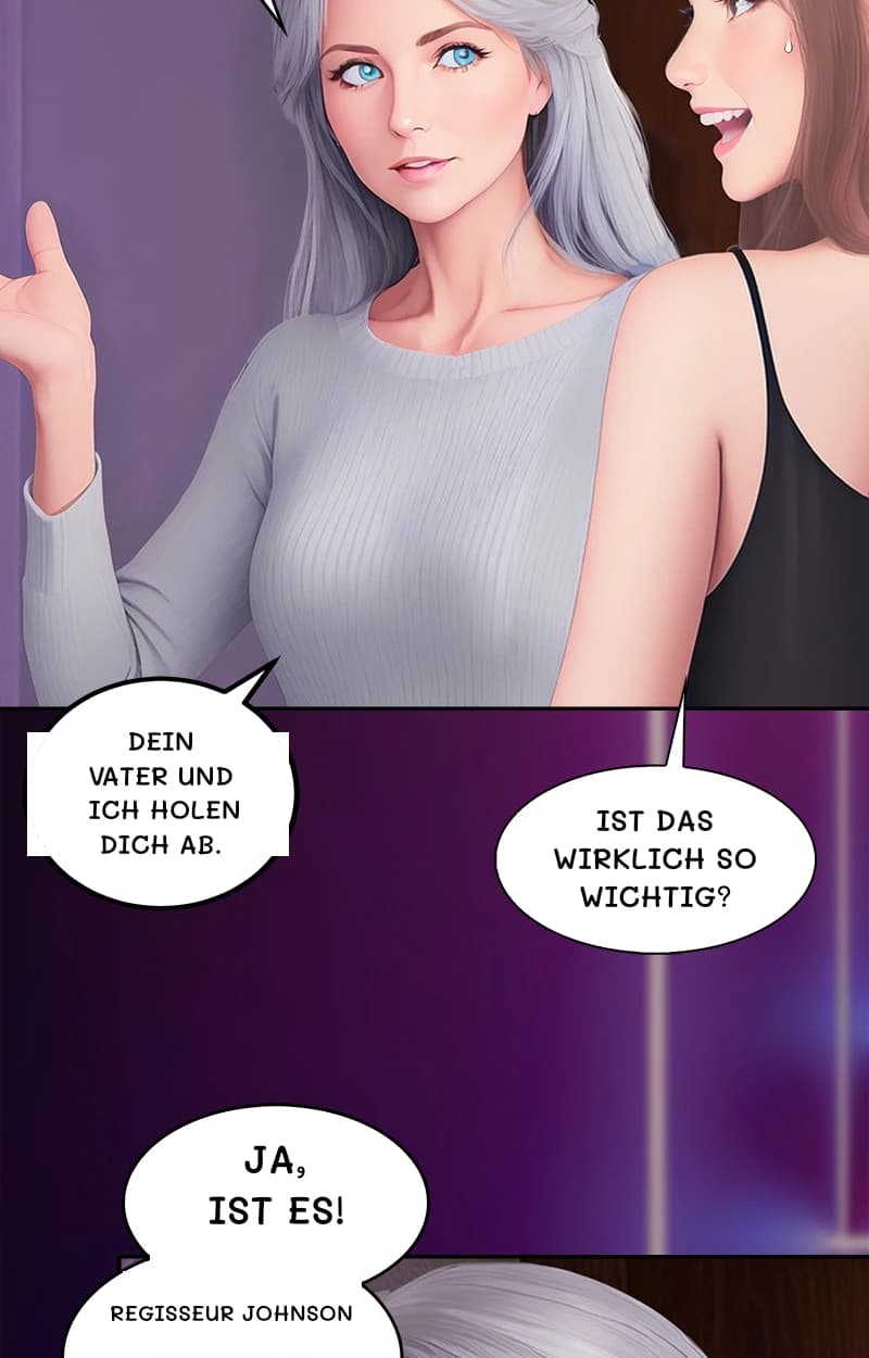 Dein Vater und ich holen dich ab.
Ist das wirklich so wichtig?
Ja, ist es!
Regisseur Johnson