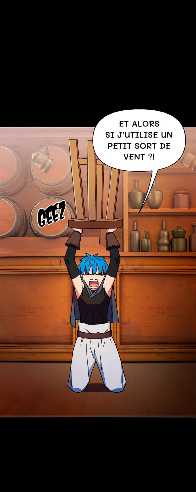 Et alors si j'utilise un petit sort de vent ?!