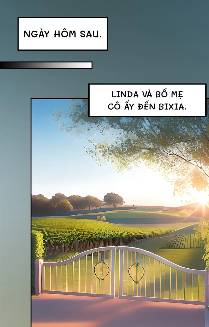 Ngày hôm sau.
Linda và bố mẹ cô ấy đến Bixia.