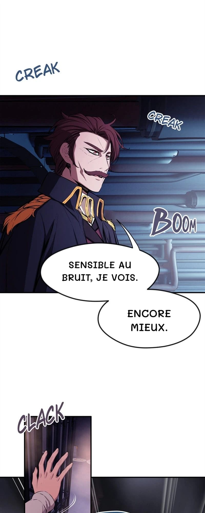 Sensible au bruit, je vois.
Encore mieux.