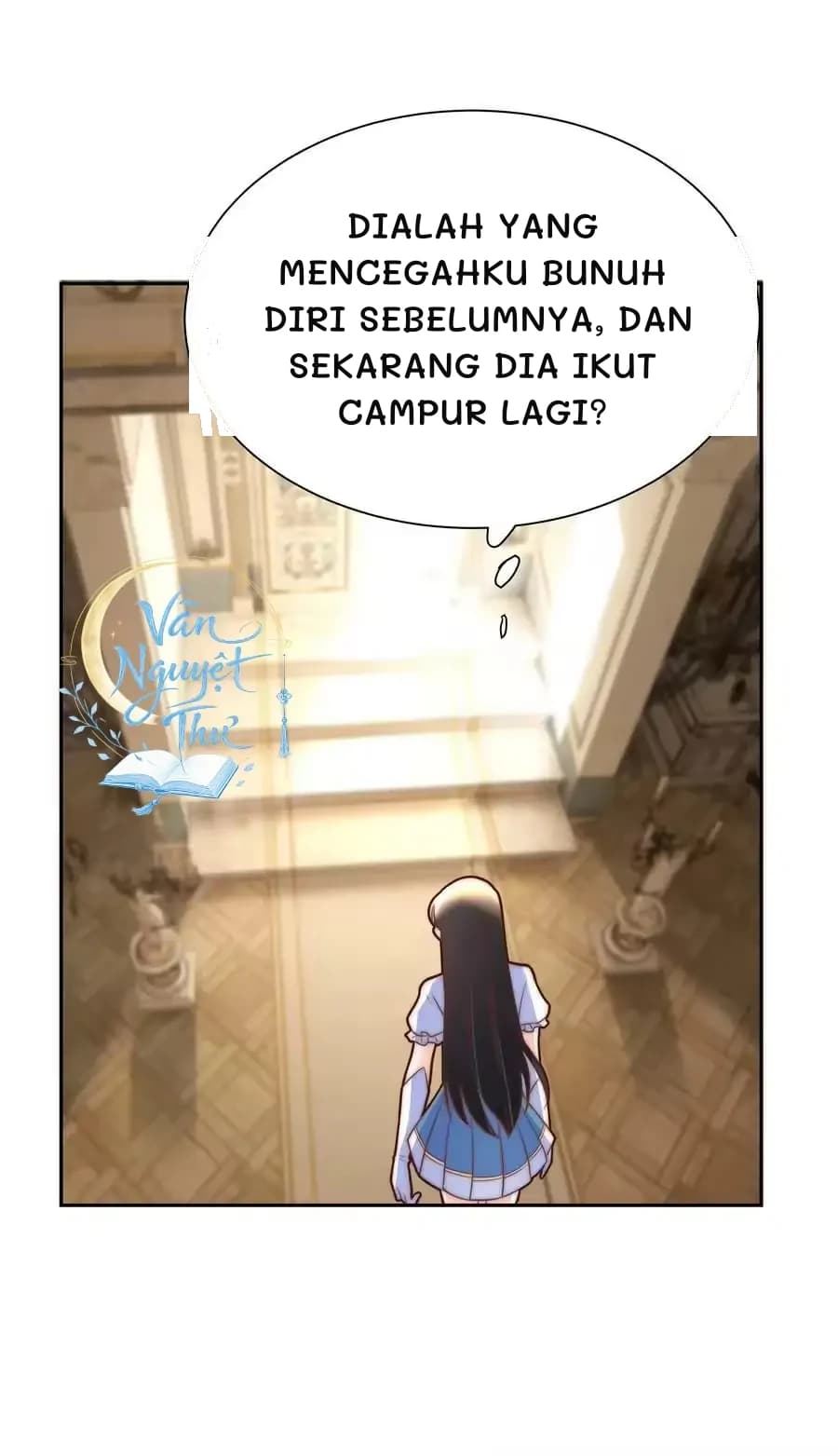 Dialah yang mencegahku bunuh diri sebelumnya, dan sekarang dia ikut campur lagi?