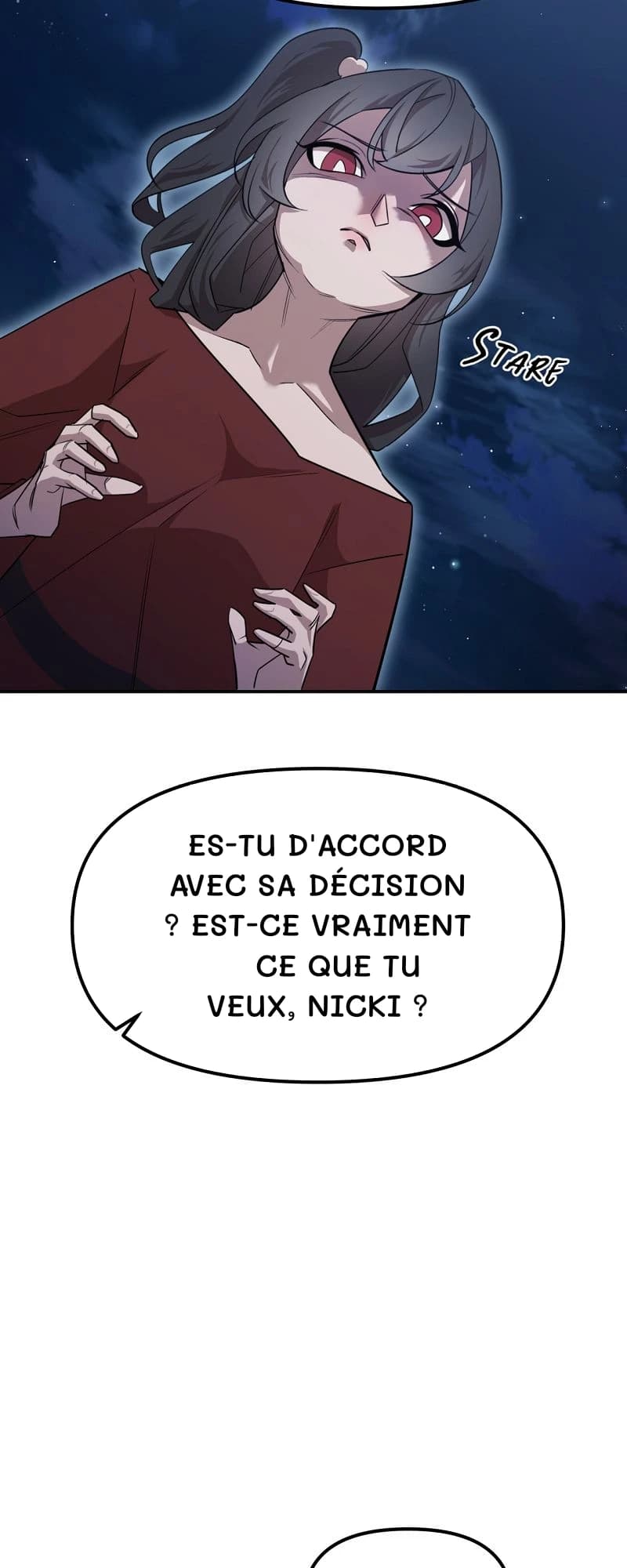 Es-tu d'accord avec sa décision ? Est-ce vraiment ce que tu veux, Nicki ?