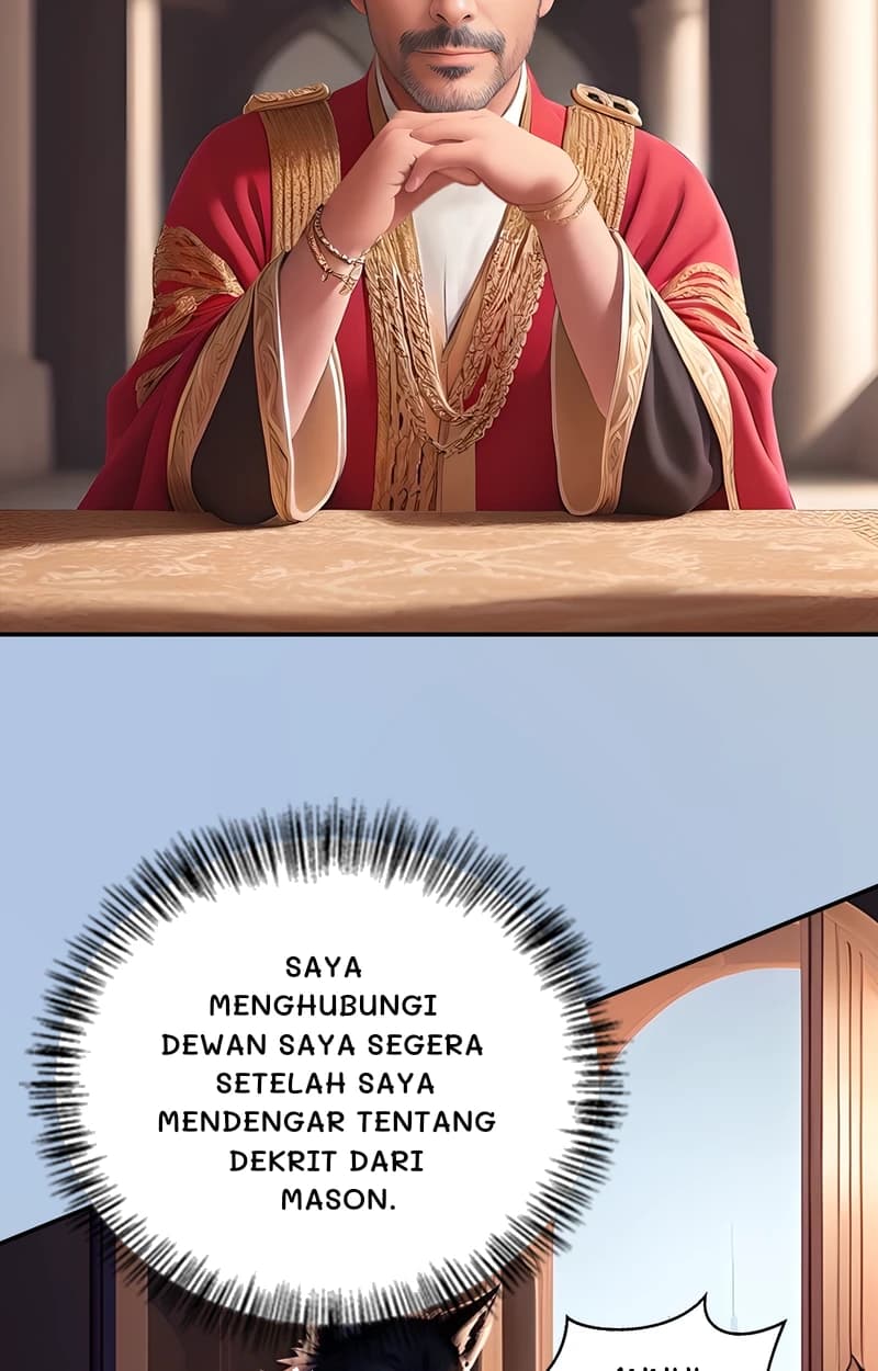 Saya menghubungi dewan saya segera setelah saya mendengar tentang dekrit dari mason.