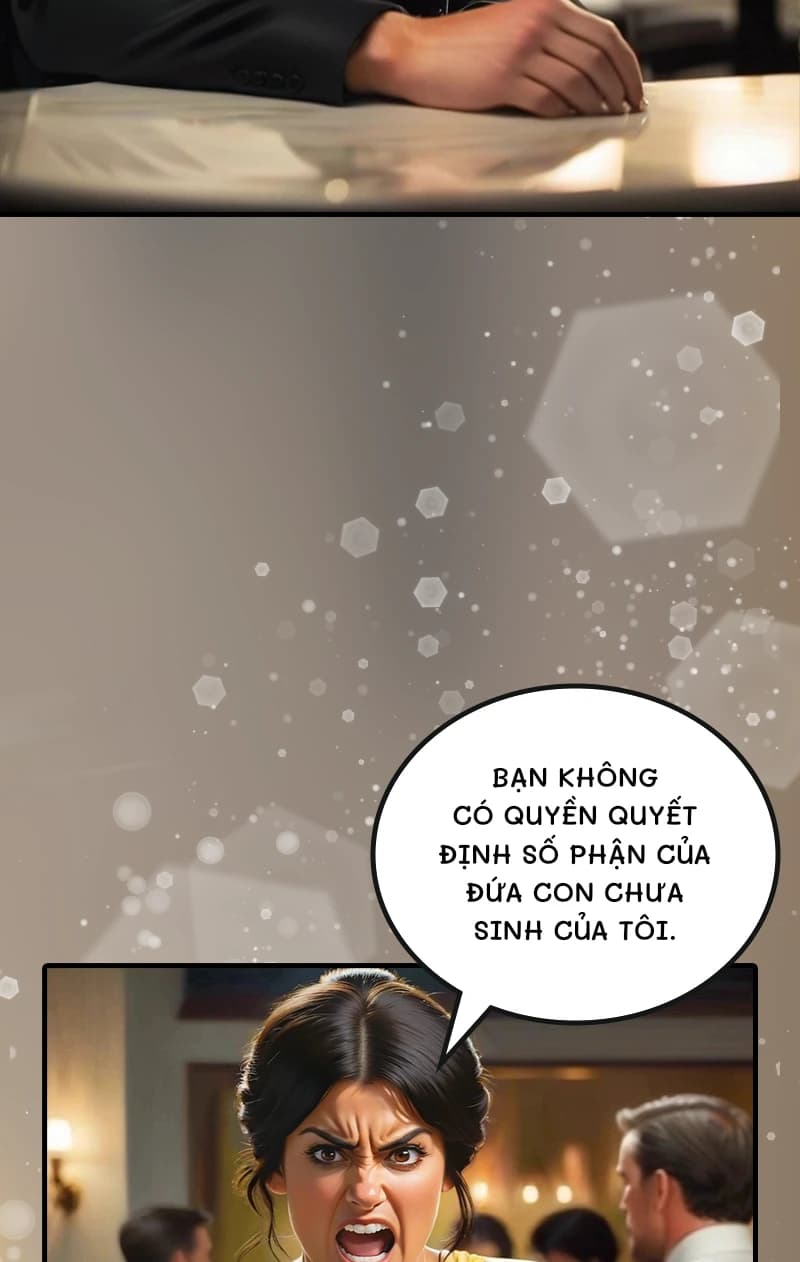 Bạn không có quyền quyết định số phận của đứa con chưa sinh của tôi.