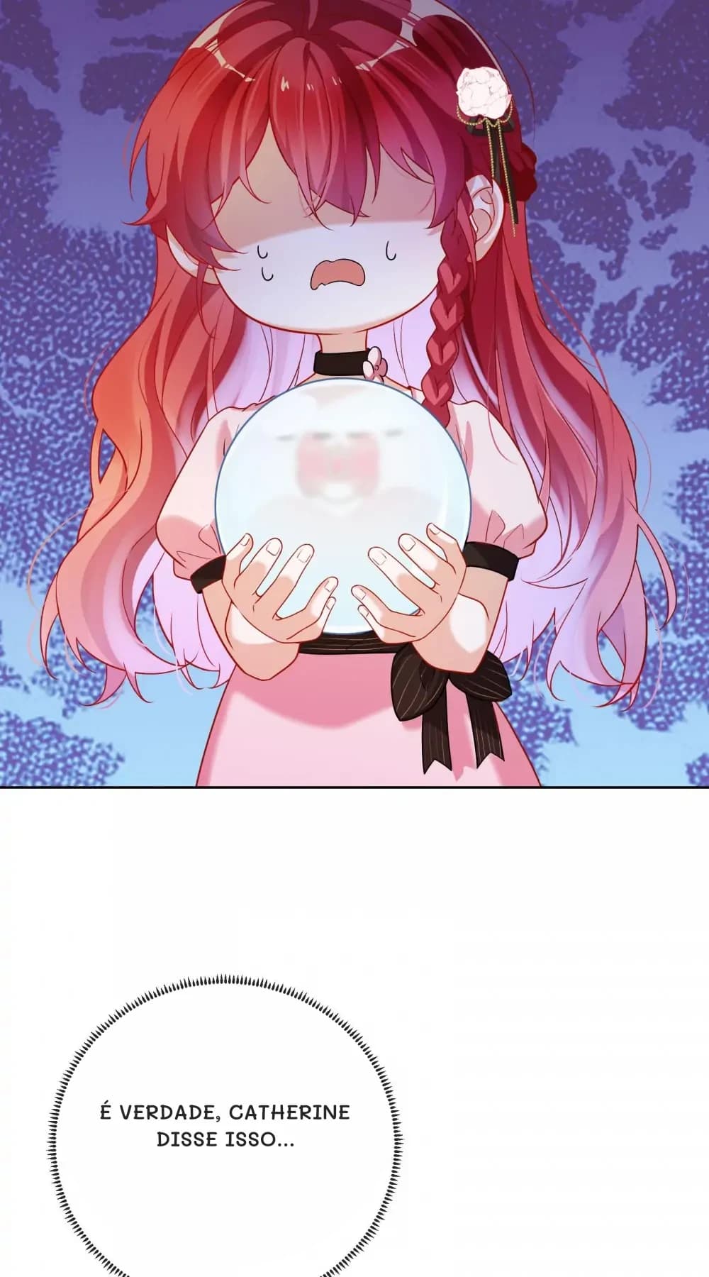 É verdade, Catherine disse isso...