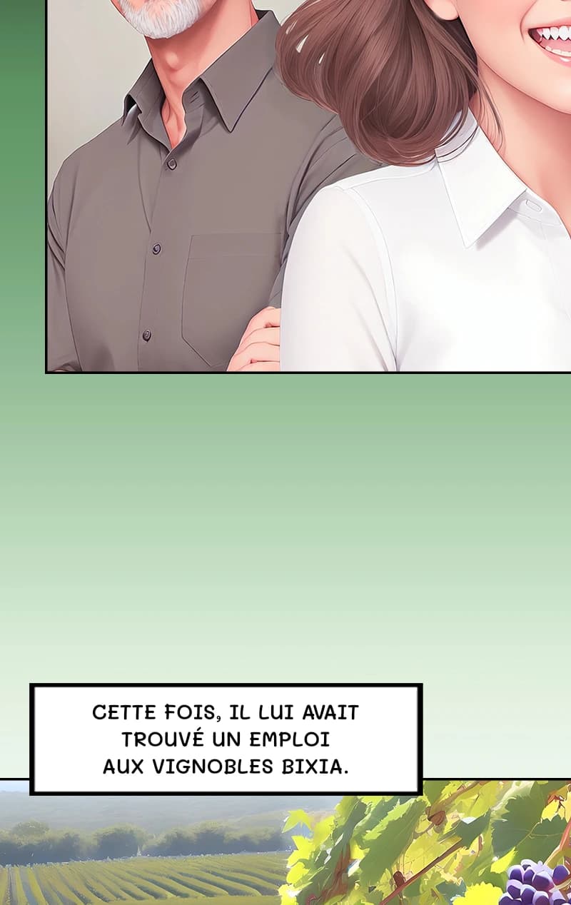 Cette fois, il lui avait trouvé un emploi aux vignobles Bixia.