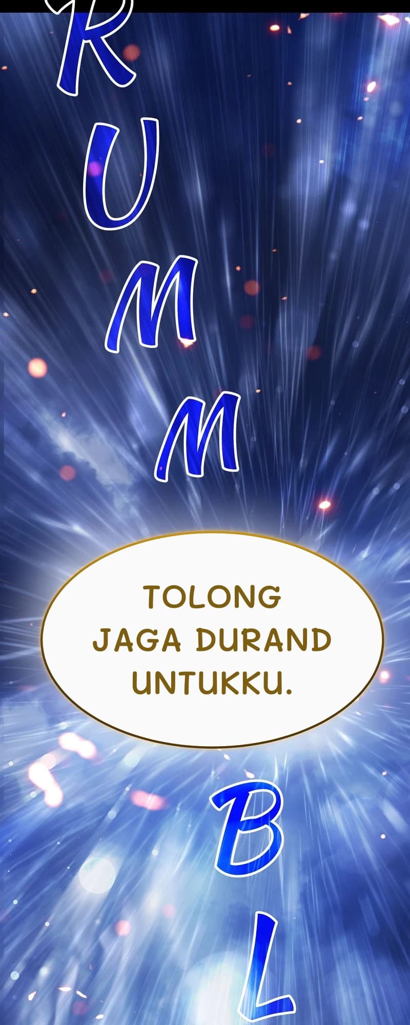 Tolong jaga Durand untukku.