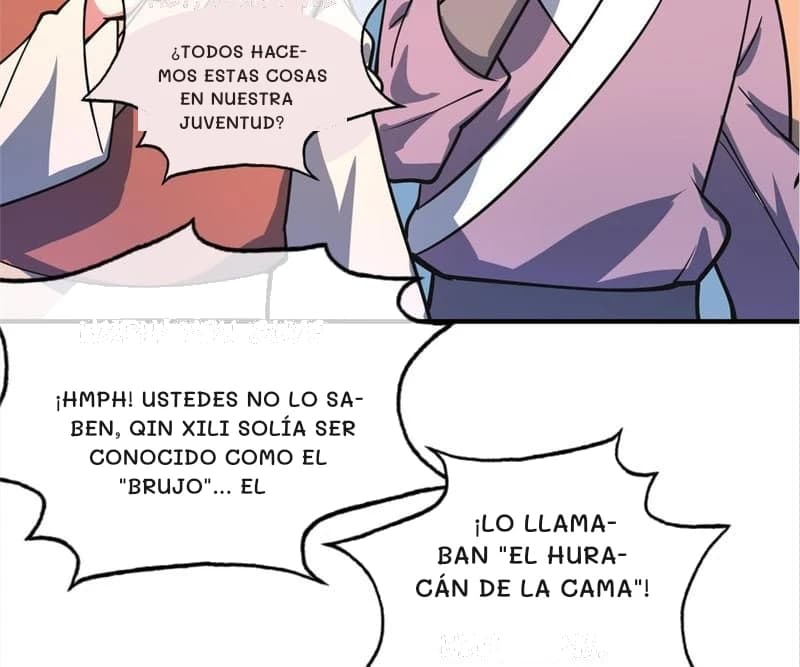 ¿Todos hacemos estas cosas en nuestra juventud?
¡Hmph! Ustedes no lo saben, Qin Xili solía ser conocido como el "brujo"... El
¡Lo llamaban "el huracán de la cama"!