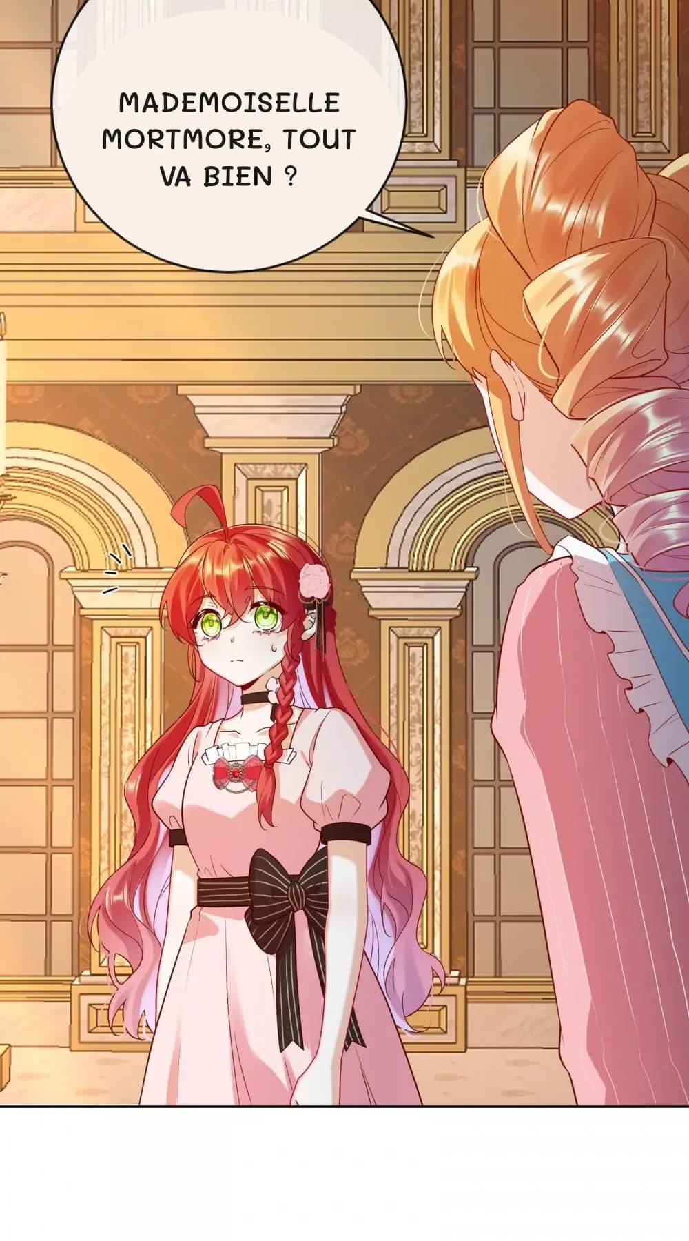 Mademoiselle Mortmore, tout va bien ?