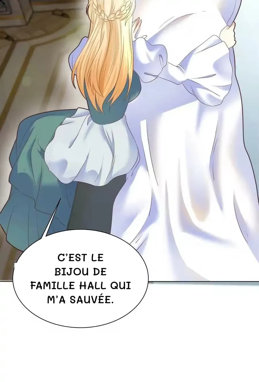 C’est le bijou de famille Hall qui m’a sauvée.